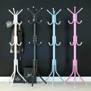 Household Bedroom Economical Clothes Rack Floor Hanger Simple Bag Rack Coat Rack