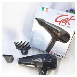 Gek Ceriotti Hair Dryer Blow Dry 3800 Straightener-BLACK