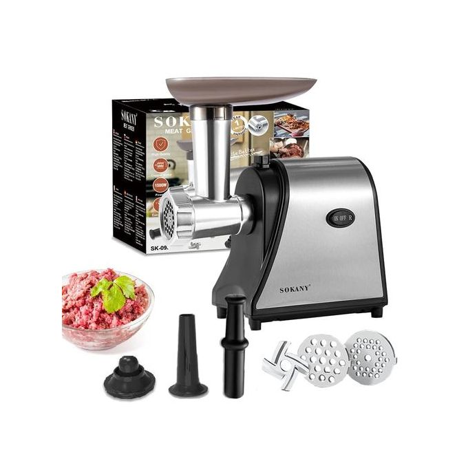 Sokany Commercial Electric Stainless Steel Meat Grinder And Mincer - Image 2