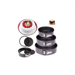 3pcs Round Cake Moulds