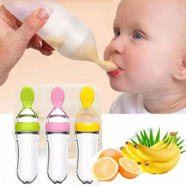 Silicone Feeding Spoon Or Weaning Spoon-Healthy