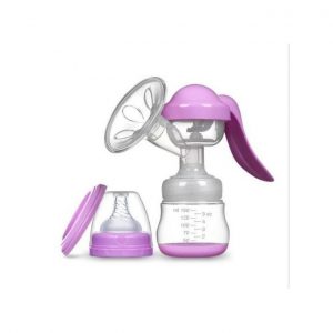 Healthy Manual Breast Pump With Free Baby Bottle Cap
