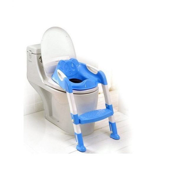 Baby Potty With Ladder - Portable Training Kids Toilet - Image 3