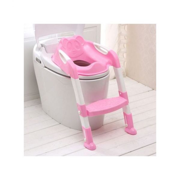 Baby Potty With Ladder - Portable Training Kids Toilet - Image 2
