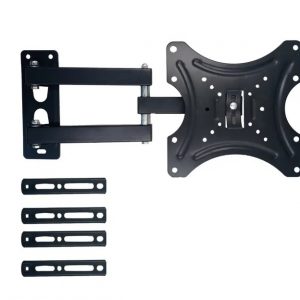 TV Wall Mount TV Stand 14″-55″ Steel Material Fixed - Swivel Solid Wall Black Quality product rotating wall bracket