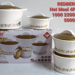 REDBERRY- Premium Range of Plastic Insulated Hotpot-White