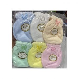 6 Pcs Baby Super Soft Warm Newborn Mittens