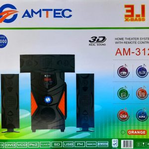Amtec AMTEC-312 3.1 Bluetooth Sub-woofer 12000Watts