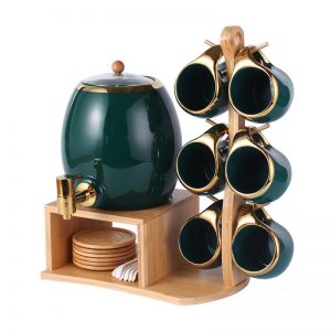 Advanced ceramics tea / Coffee set-green