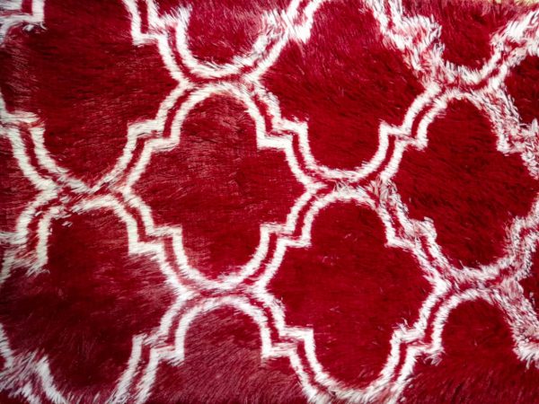 Pattern fluffy carpet soft patched - Image 6