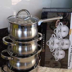 4 pcs heavy Eden burg cookware set