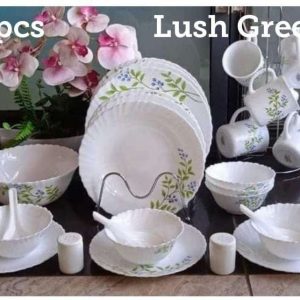 Diva dinner set 39pcs-Lush green