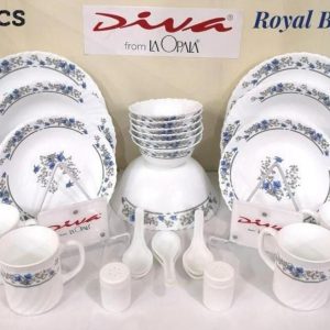 Diva dinner set 39pcs- royal blossoms