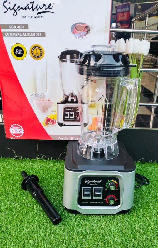Signature Heavy Duty Commercial Professional Blender 1800W