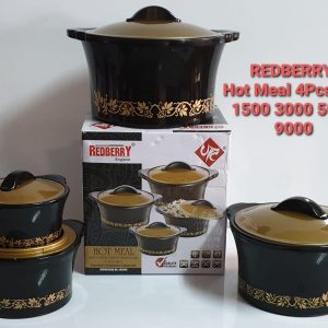 REDBERRY- Premium Range of Plastic Insulated Hotpot-Black