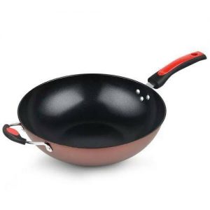Flat Bottom/Non-Stick Wok Deep Frying Pan