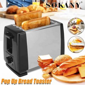 2 Slice bread Toaster Sokany SK-016S