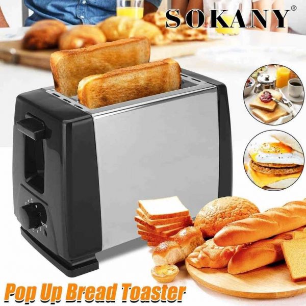 2 Slice bread Toaster Sokany SK-016S