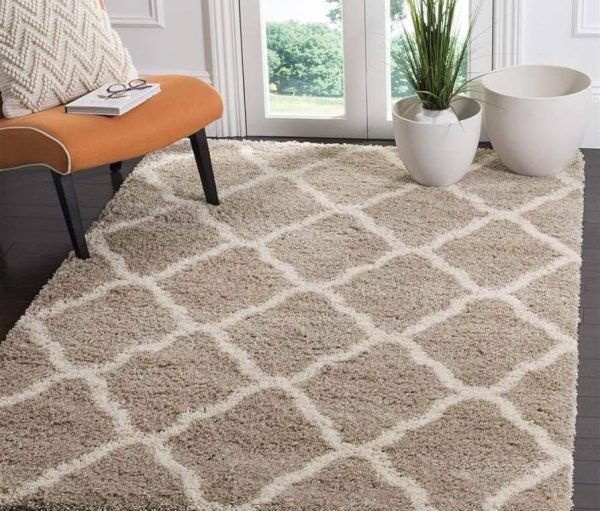 Pattern fluffy carpet soft patched - Image 2