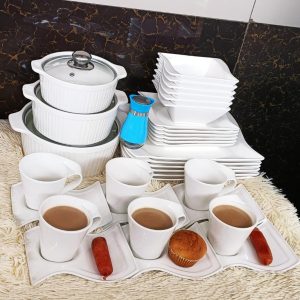 33 pcs wavy dinner Sets