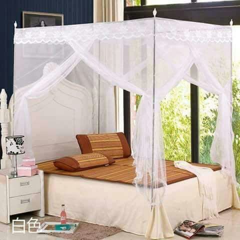 4 Stand Metallic Sturdy Mosquito Net - Image 3