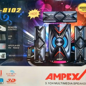 Ampex A-8102 Multimedia Speaker System 3.1CH 40000w