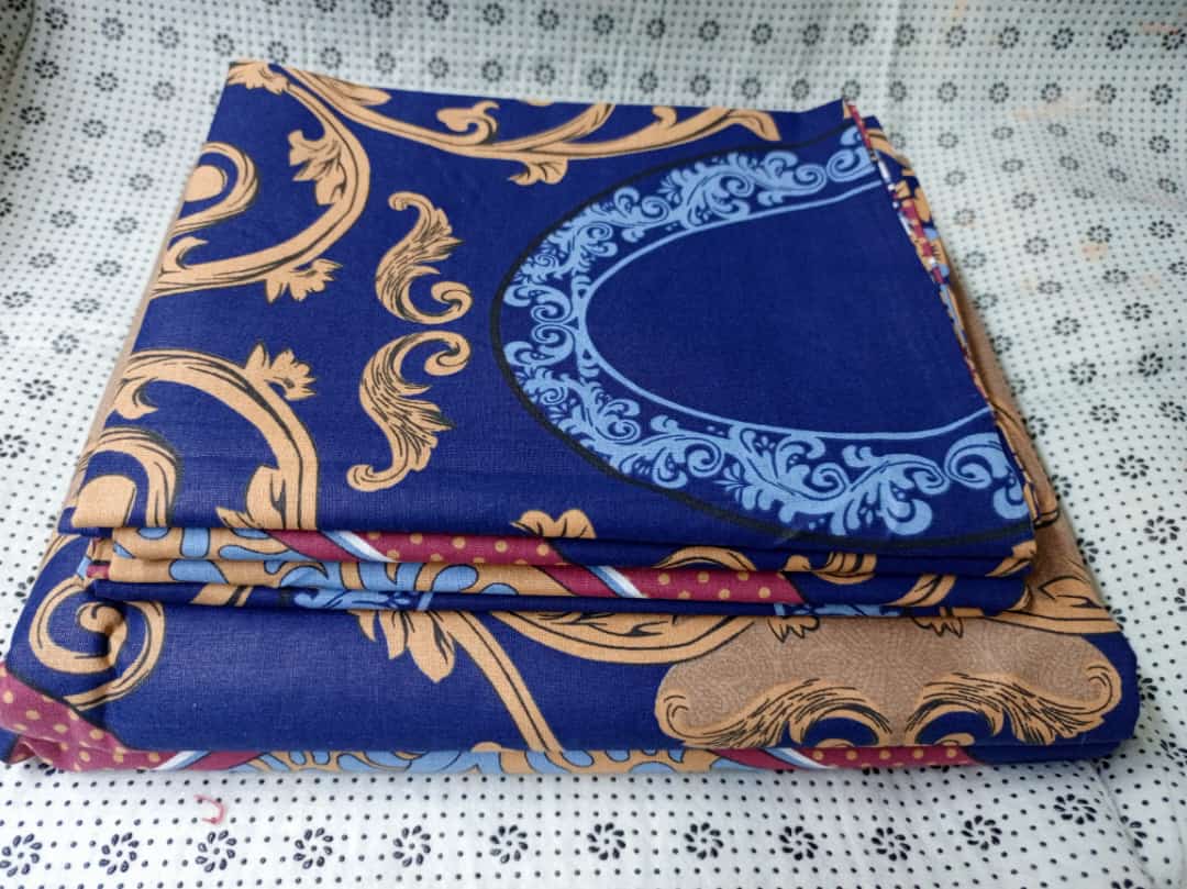 6*7 Pattern Cotton 2 Bedsheets,4 Pillowcases