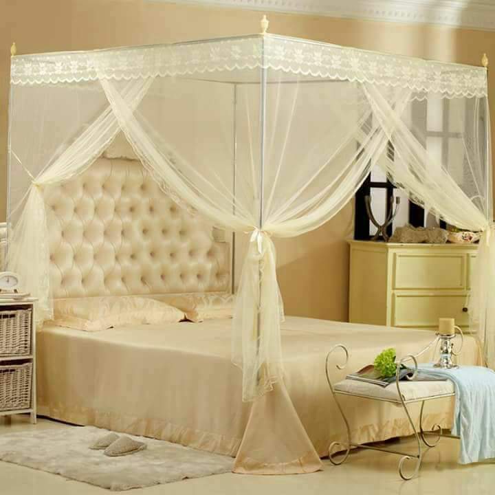 4 Stand Metallic Sturdy Mosquito Net - Image 2