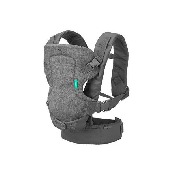 Infantino Flip Advanced 4-In-1 Convertible Baby Carrier (Grey)