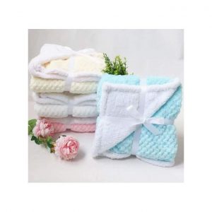 Warm Fleece Heavy Super Soft Baby Shawl Baby Blanket
