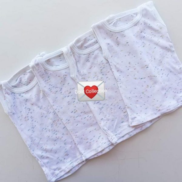Fashion Newborn 6Pack Pure Cotton Baby Vest
