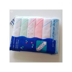 Fashion Baby Washcloth Set 6pcs