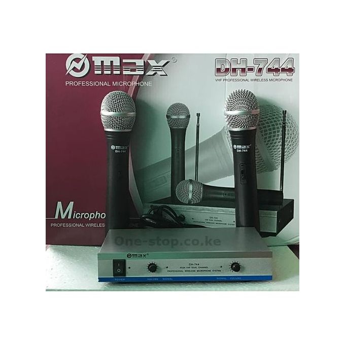 Max Professional Uhf /Vhf Dual Wireless Microphone
