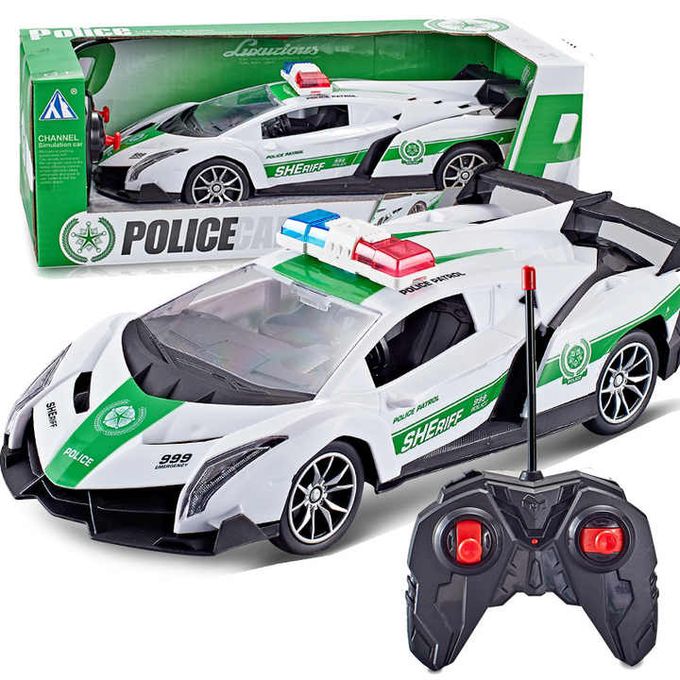Sheriff Police Remote Control Toy Car