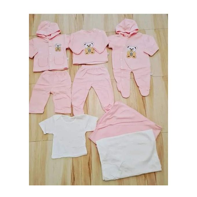 Fashion 8pcs unisex new born baby receiving set - Image 2