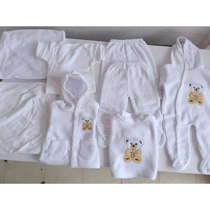 Fashion 8pcs unisex new born baby receiving set - Image 3