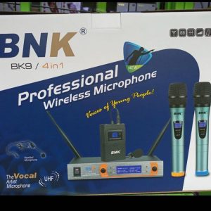 Bnk BK9/4 in 1 Professional Wireless Microphone