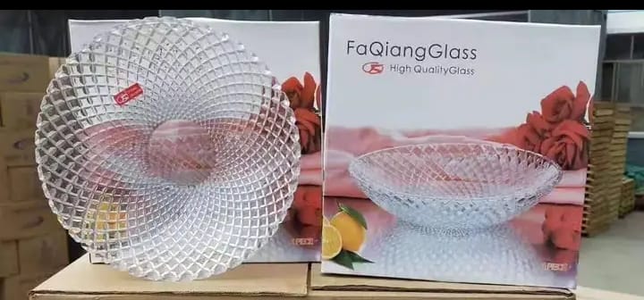 Fruit bowl glass centerpiece. - Image 2