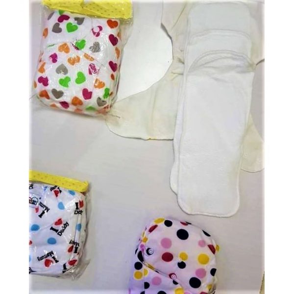 Inserts Washable, Reusable And Adjustable Baby Diapers - Image 2