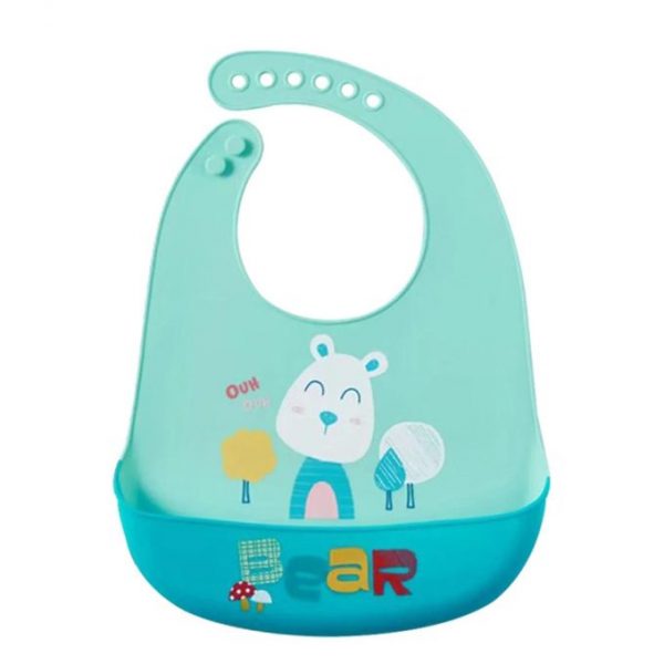 Stylish Silicon Waterproof Baby Bip / Feeder - Image 2