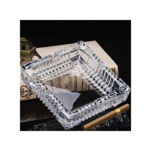 Ash Tray Square Glass