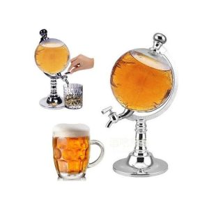 Acrylic Globe Juice Dispenser Wine Beer Dispenser-3.5 Litres