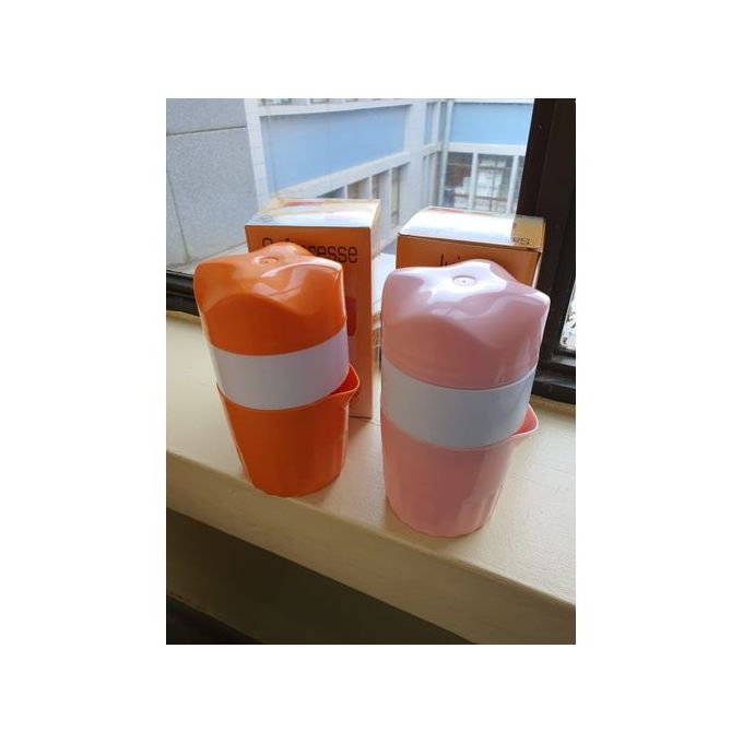 Soft Press Manual Plastic Juice Press Juicer Cup