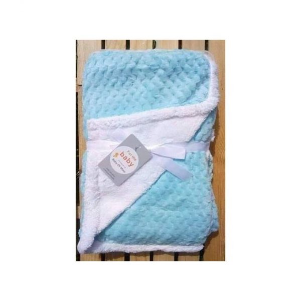 Warm Fleece Heavy Super Soft Baby Shawl Baby Blanket - Image 3