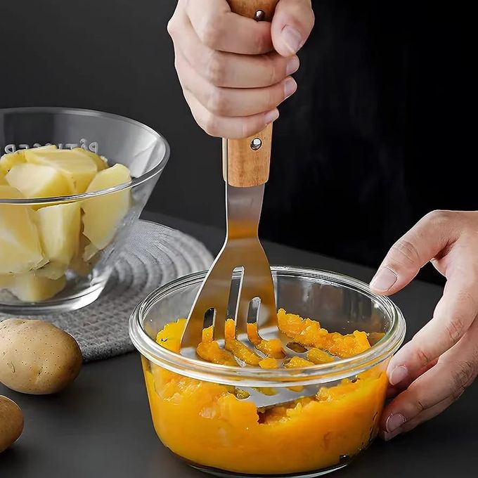 Wooden handle masher - Image 2