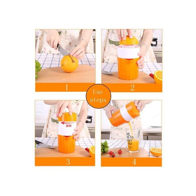 Soft Press Manual Plastic Juice Press Juicer Cup - Image 3