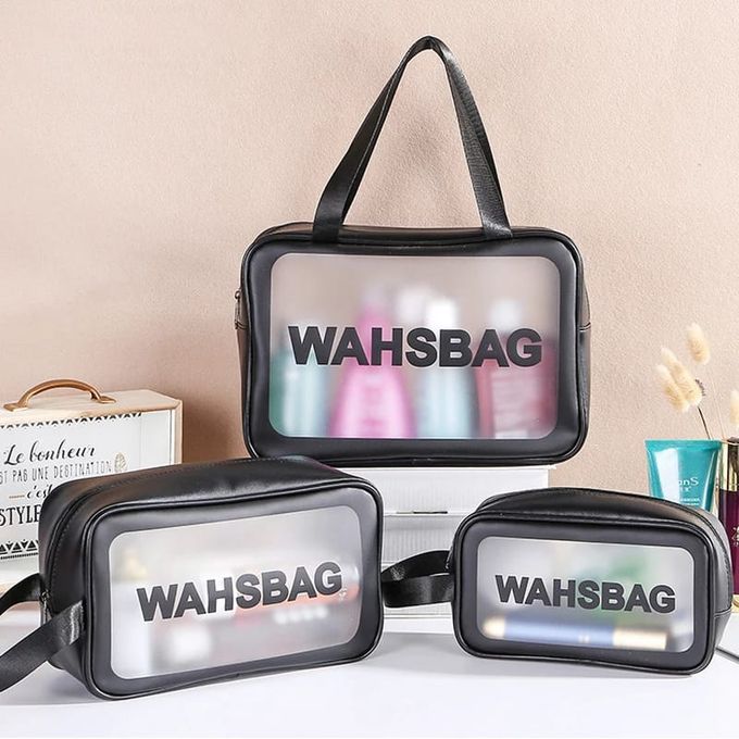 3 In 1 Waterproof Cosmetics/wash Bags - Image 4