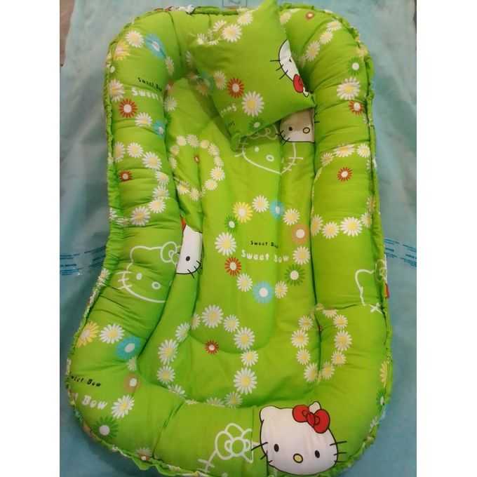 Baby Nest Co-sleeper Foldable + Pillow - Image 2