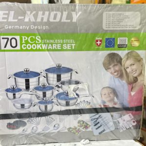 70 pcs EL KHOLY cookware set