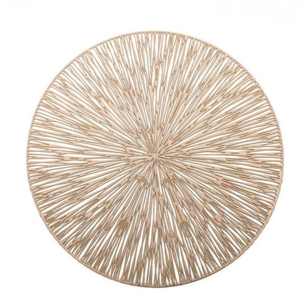 6pc Nordic round mat moon - Image 3